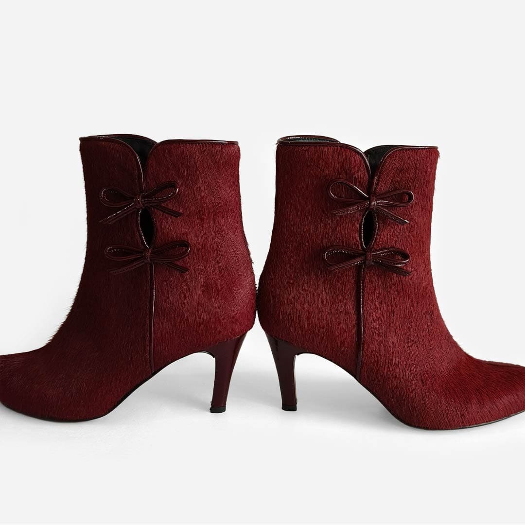 BOTINES ANAIS VINO