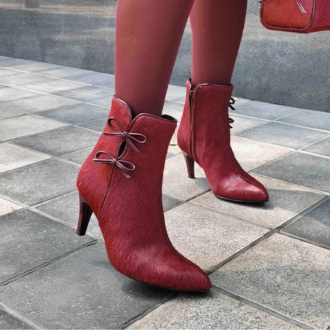 BOTINES ANAIS VINO