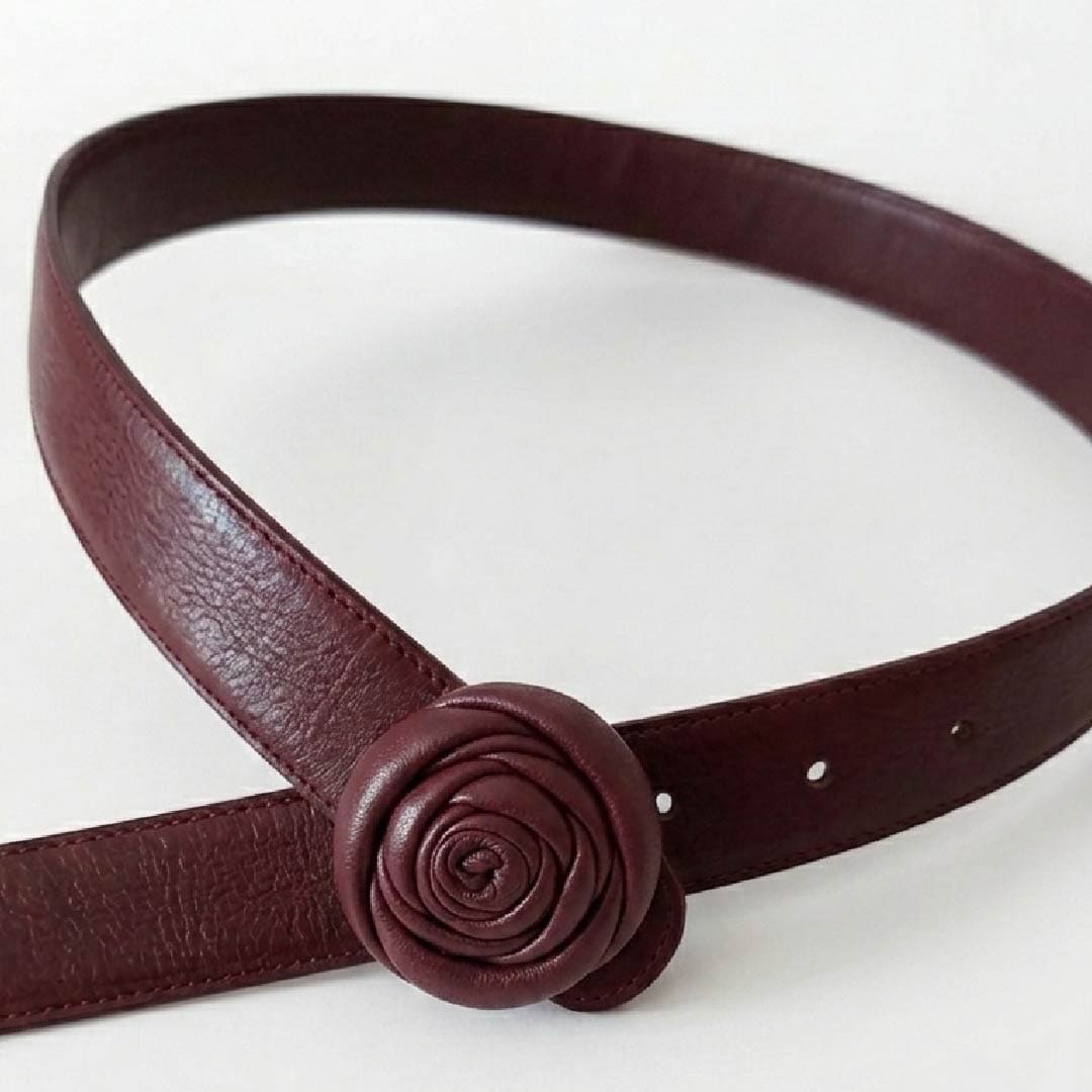 CINTURON ROSSETTA VINO