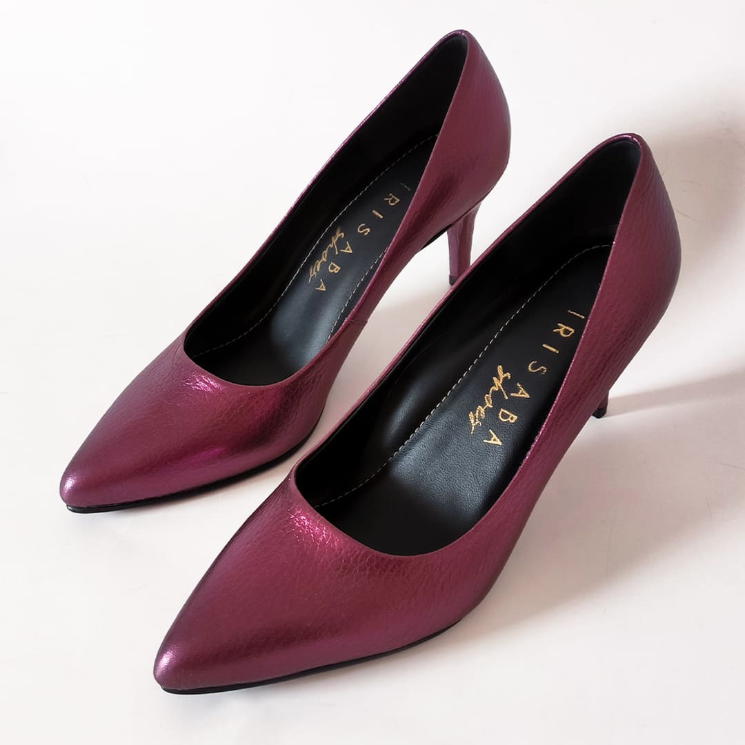 STILETTOS MORGANA GRANATE