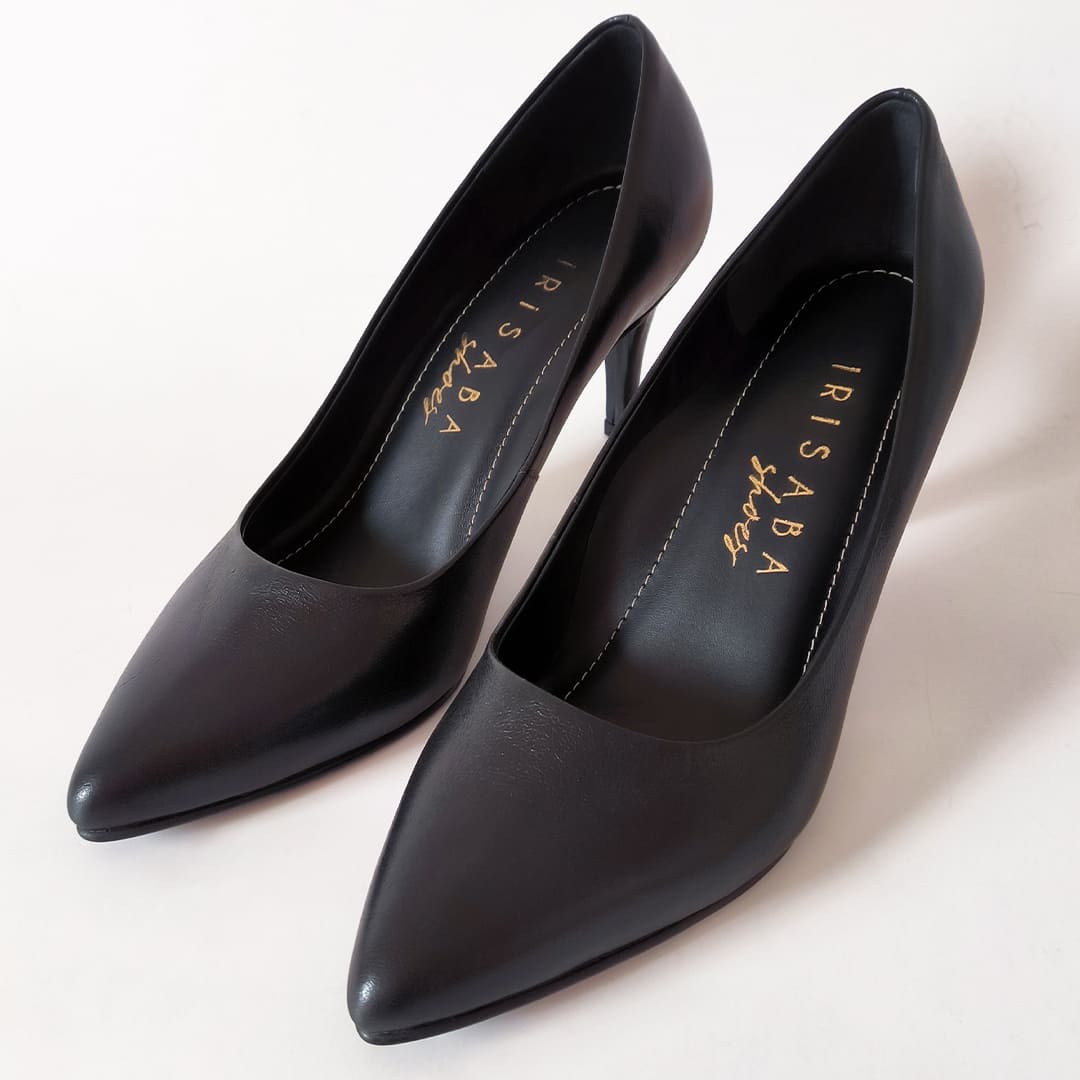 STILETTOS MORGANA NEGRO BRILLOSO