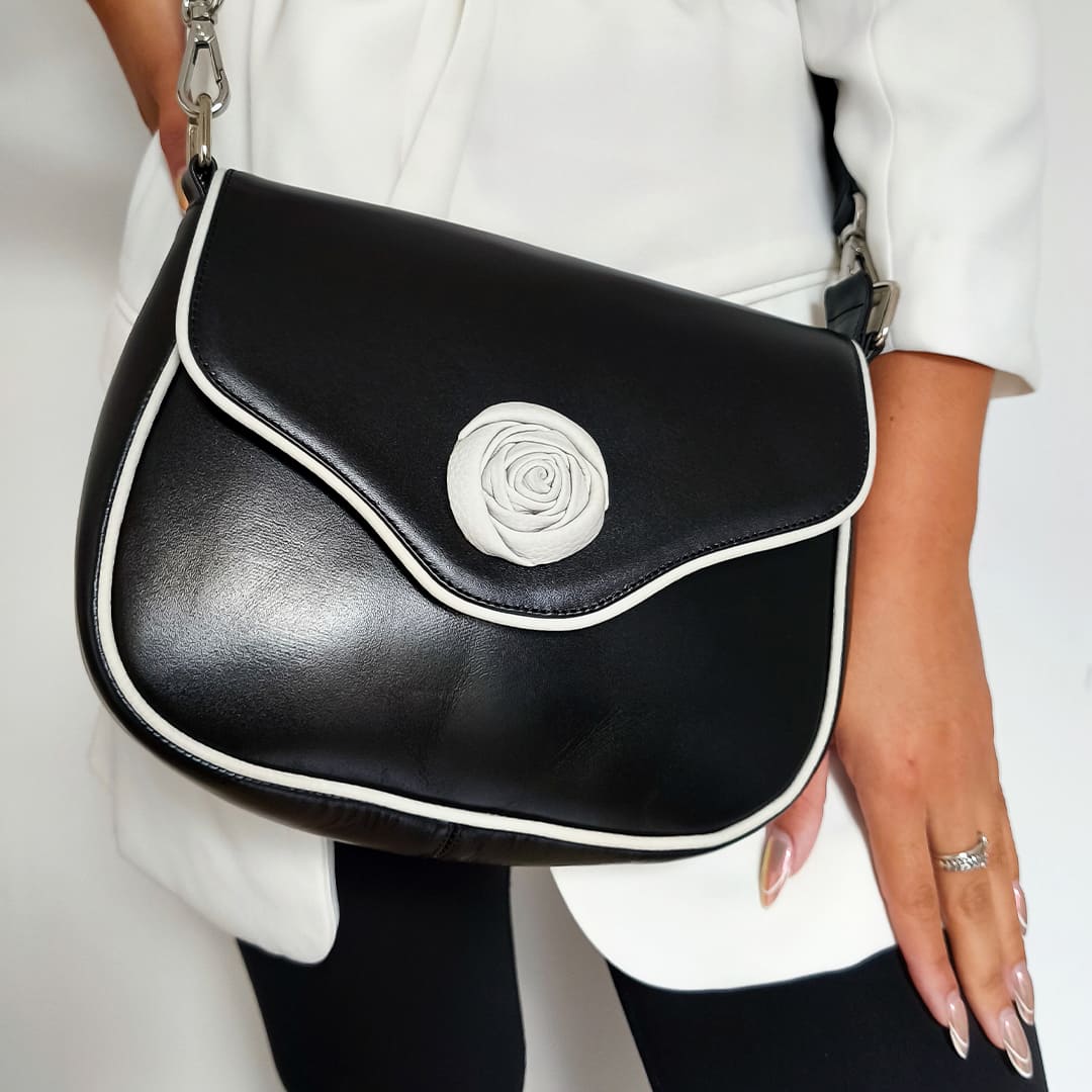 CARTERA ROSSETTA NEGRO