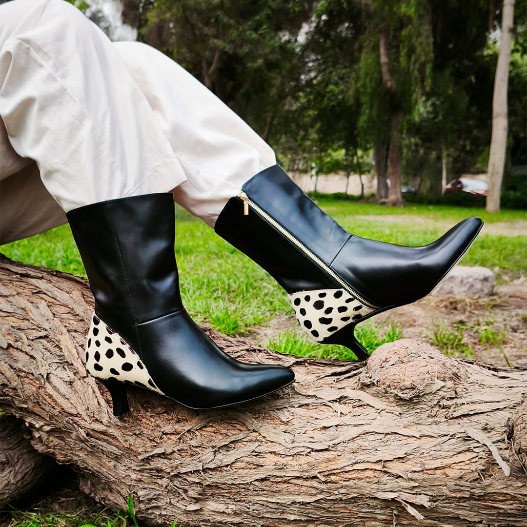 BOTINES ALONDRA NEGRO