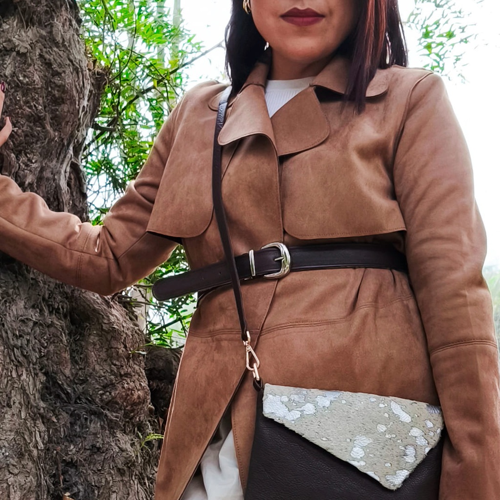 CORREA REVERSIBLE ALONDRA MOCCA