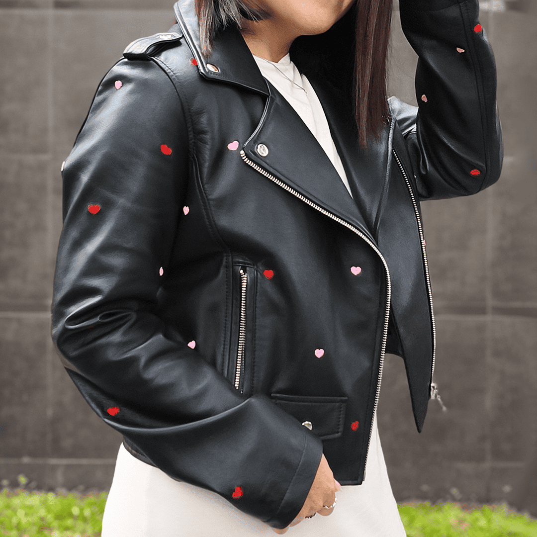 CASACA ANTONELLA CORAZONES COLOR