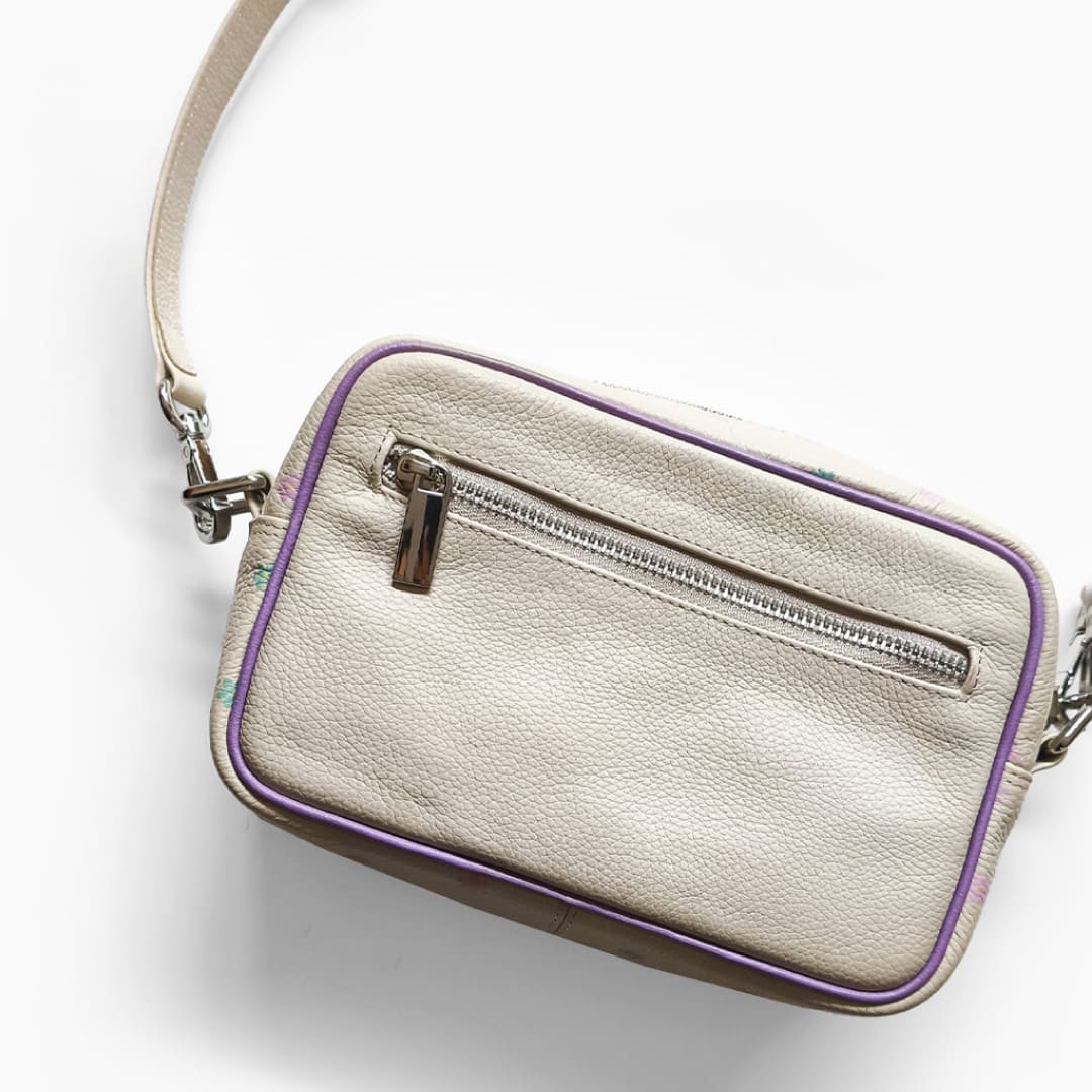 CARTERA MAGNOLIA CON LILA