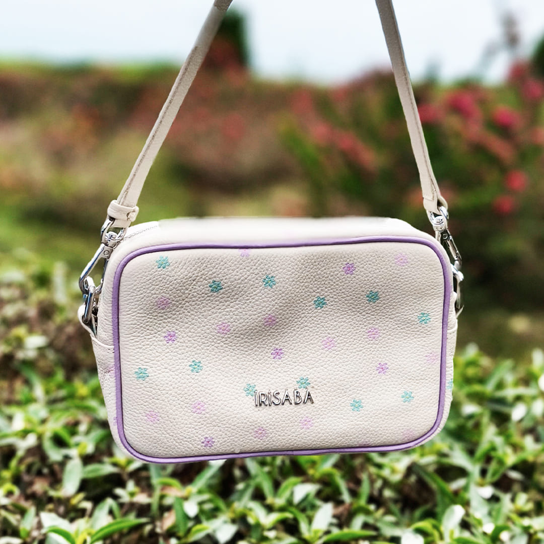 CARTERA MAGNOLIA CON LILA