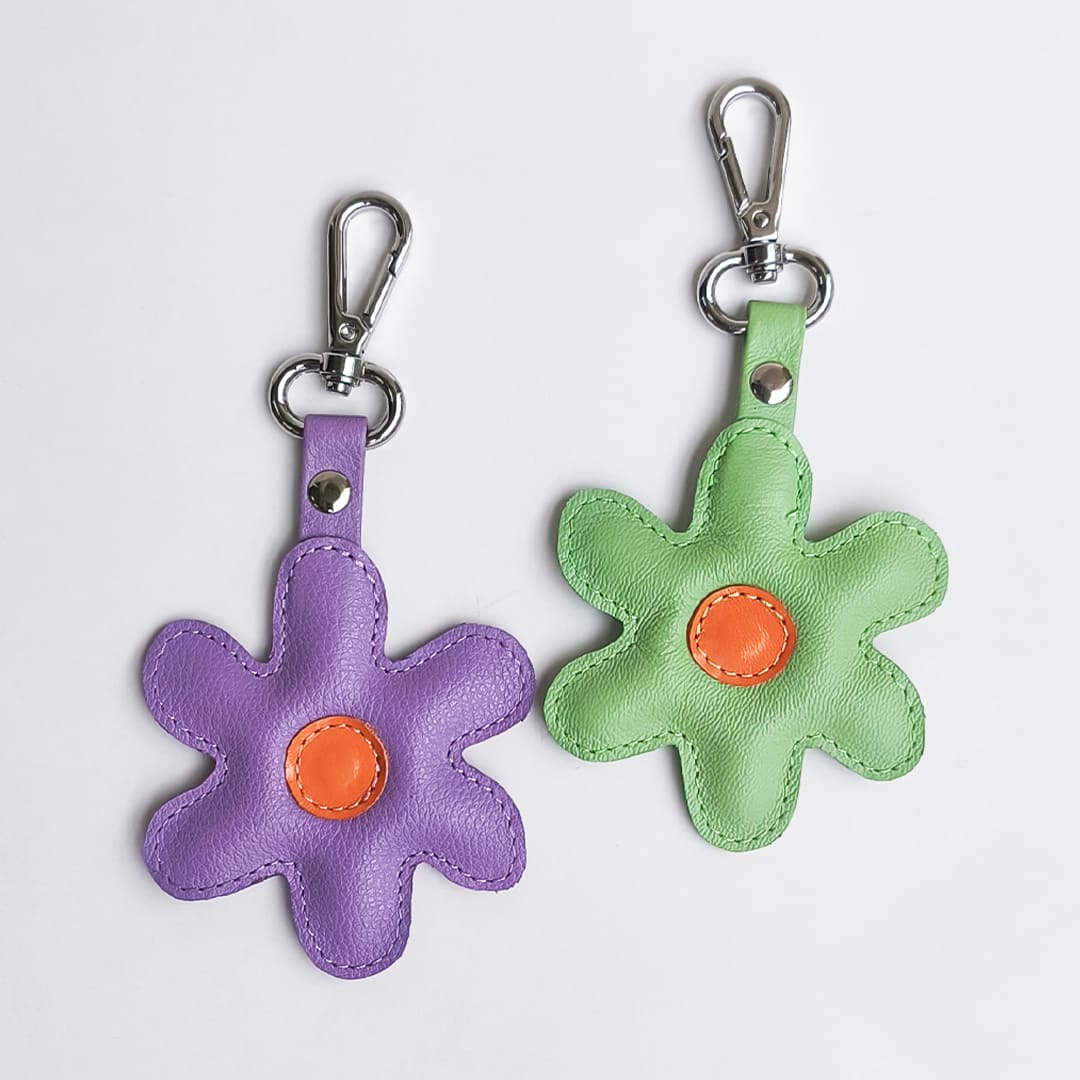 LLAVERO DALIA VERDE MENTA