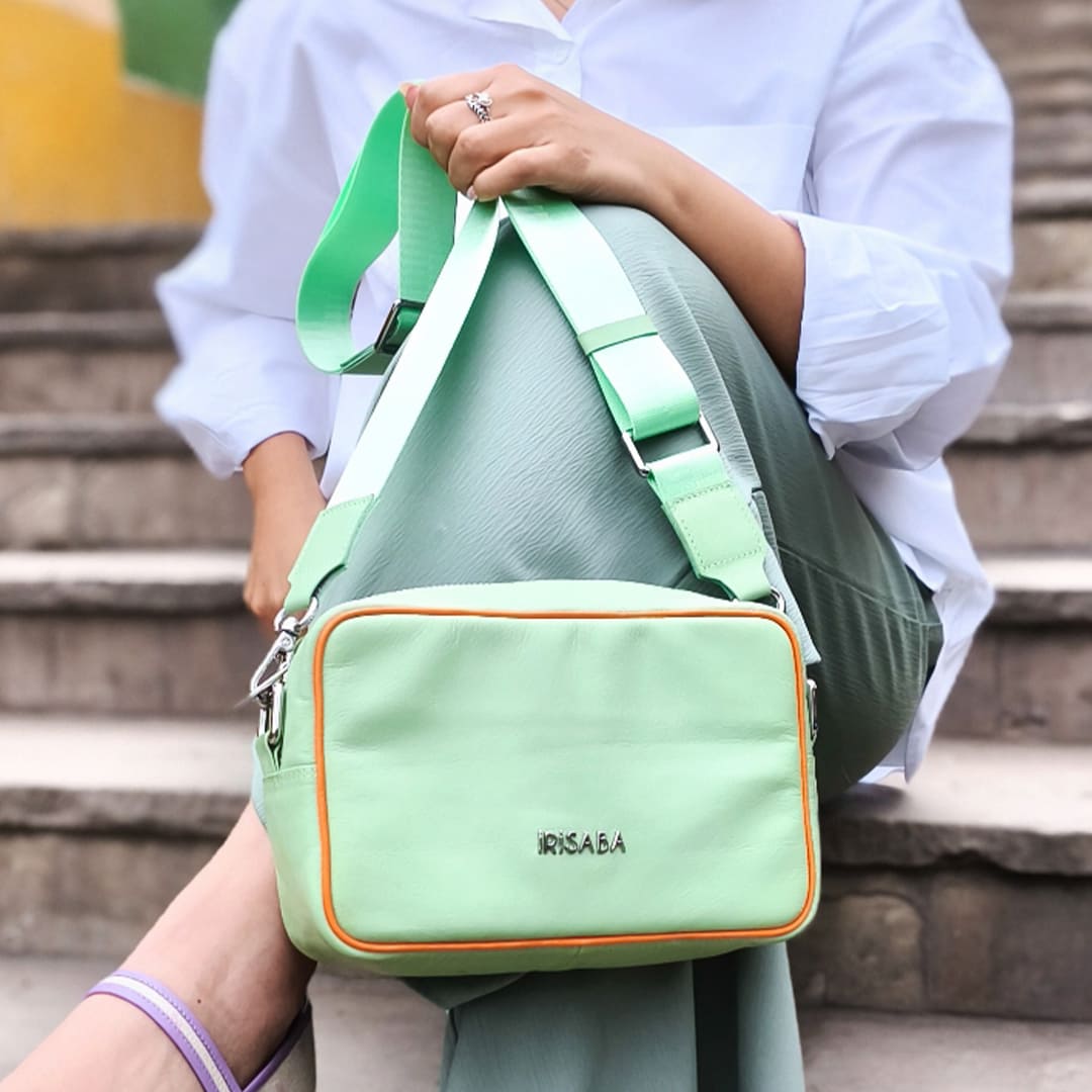 CARTERA DALIA VERDE MENTA