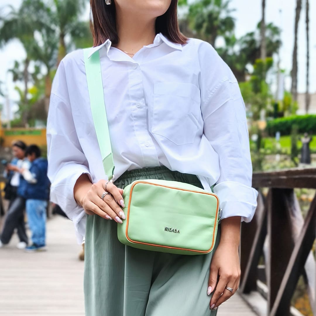 CARTERA DALIA VERDE MENTA