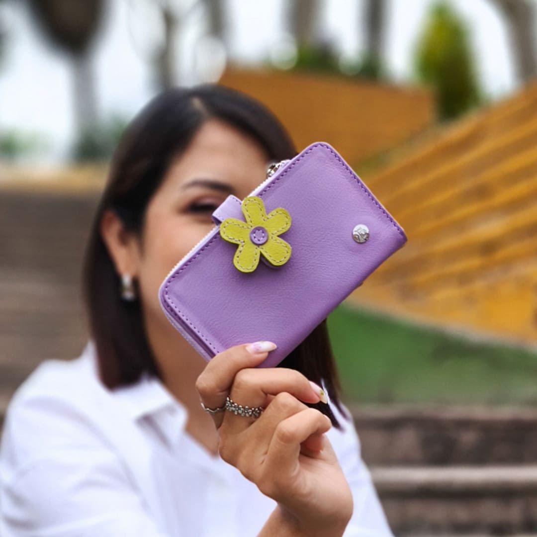 MONEDERO TARJETERO DALIA VERDE MENTA