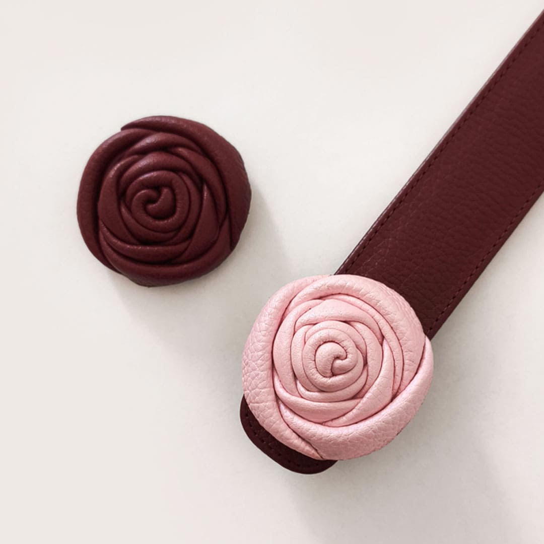 BROCHE ROSSETTA ROSADO