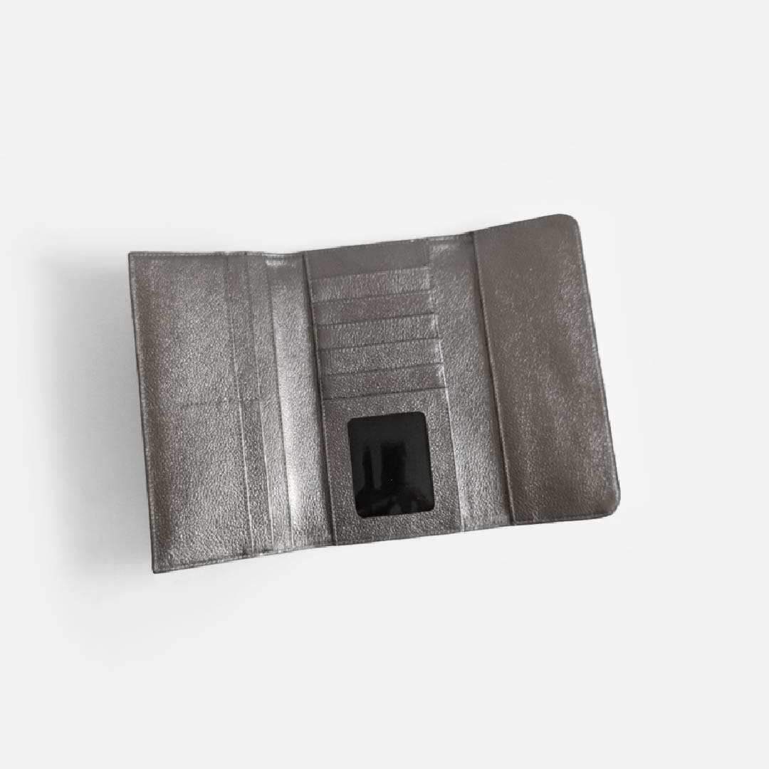 BILLETERA IRIS PLATEADA