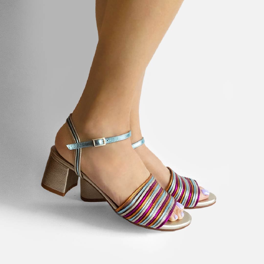 SANDALIAS IRIS DORADO