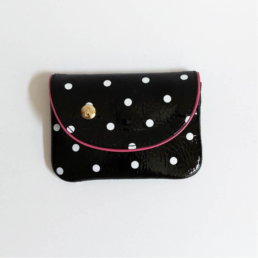 MONEDERO TARJETERO DOMENICA NEGRO