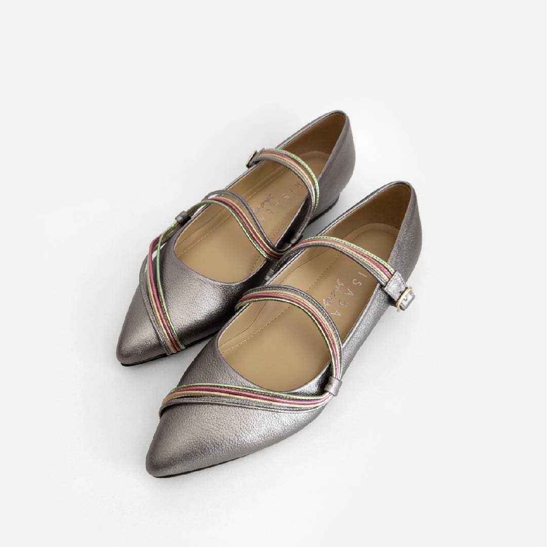 BALERINAS IRIS PLATEADAS