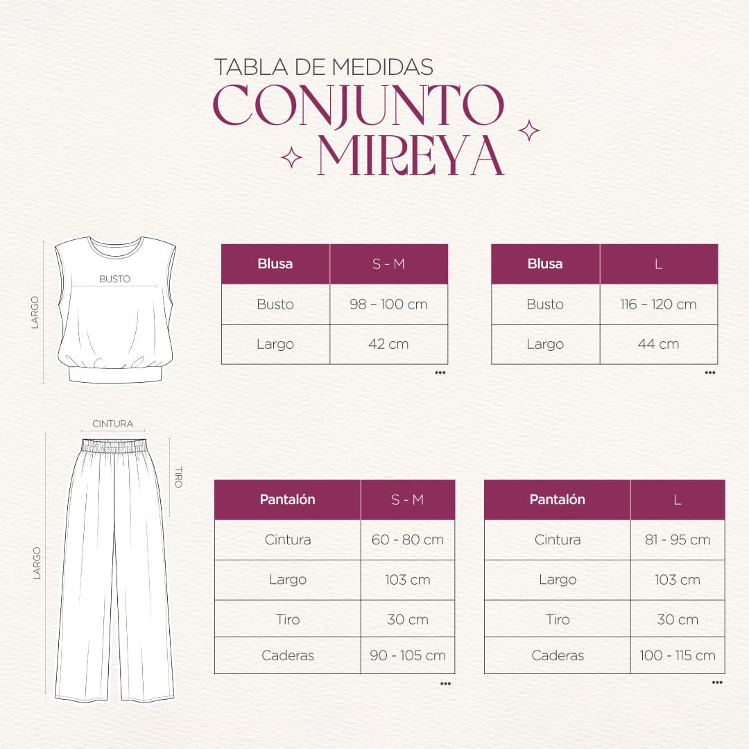 CONJUNTO MIREYA HUESO