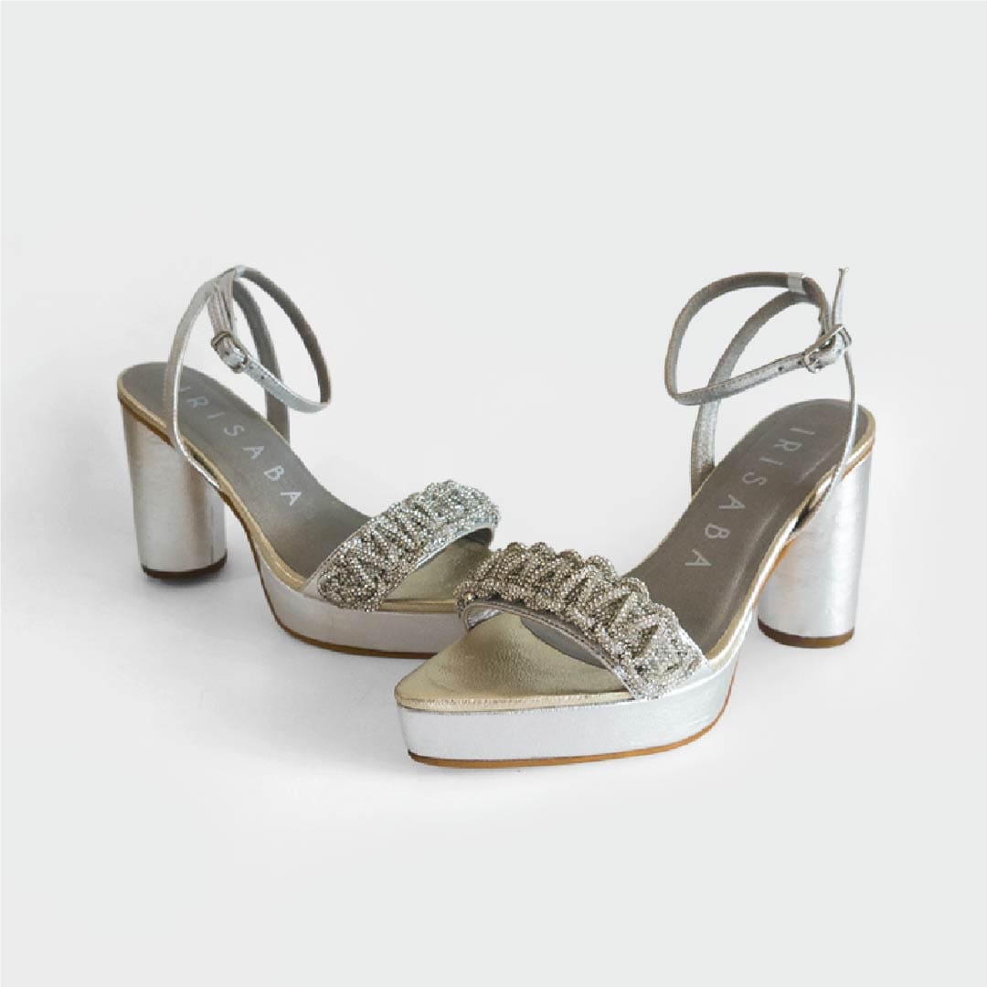 SANDALIAS BRIELLA PLATEADO