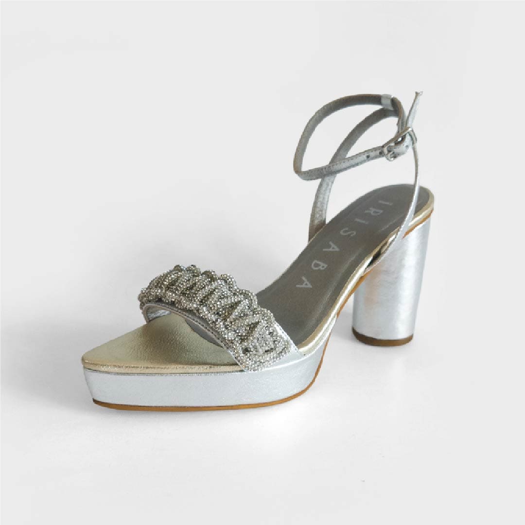 SANDALIAS BRIELLA PLATEADO