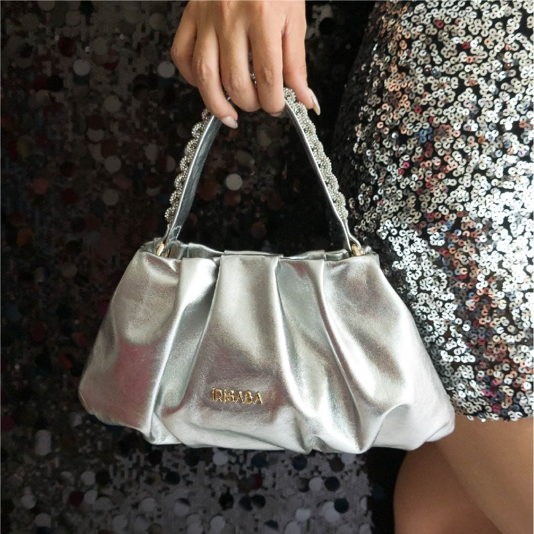 CARTERA CHIARA PLATEADA