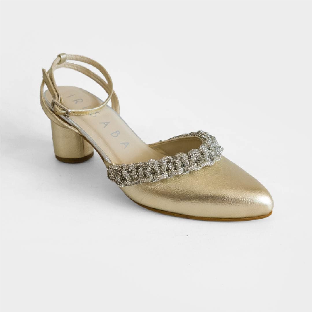 TACONES CHIARA DORADO