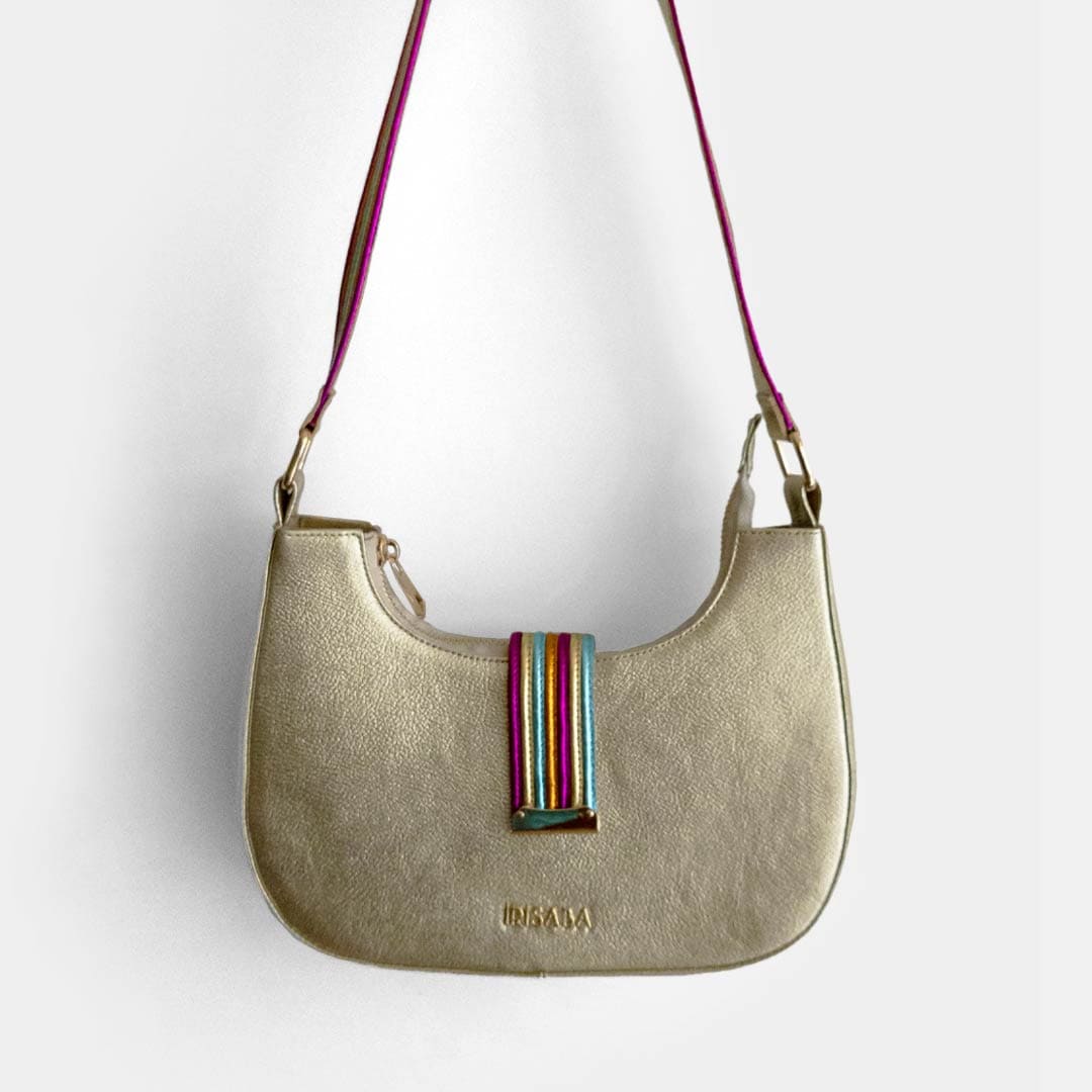 CARTERA IRIS DORADA