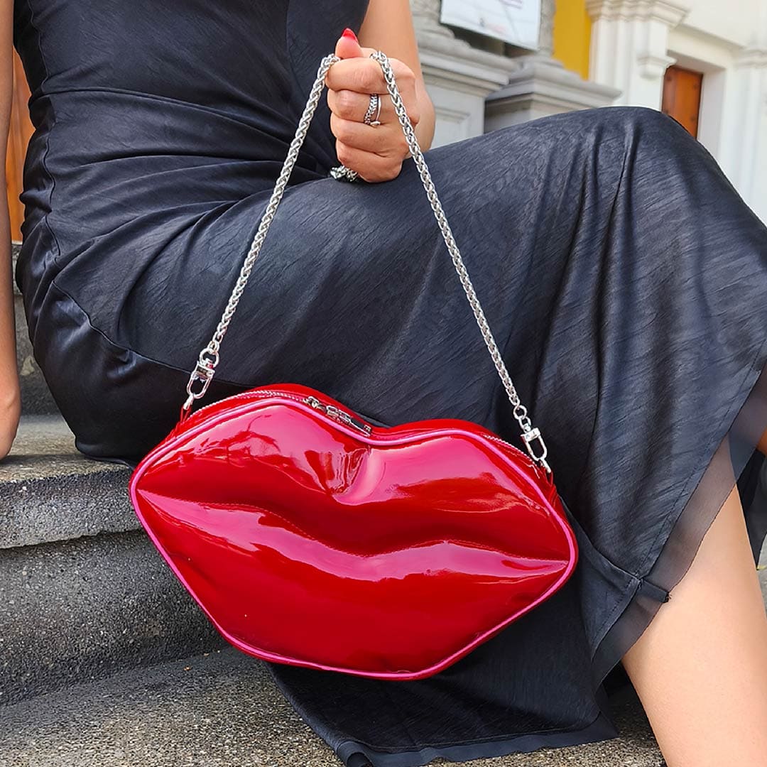CARTERA BRUNA ROJO