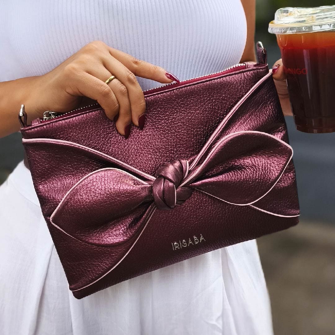 CARTERA NURIA BURGUNDY