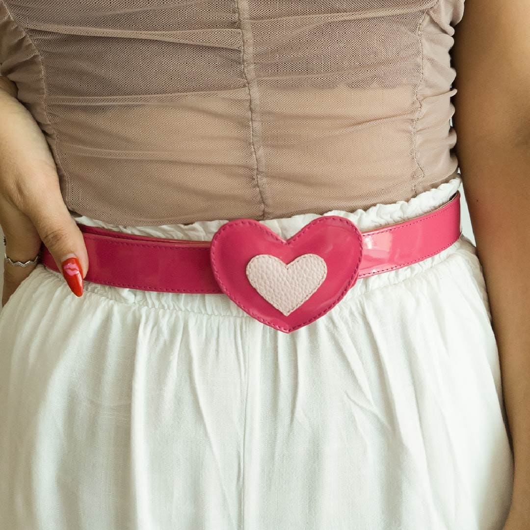 CINTURON AMORETTE FUCSIA