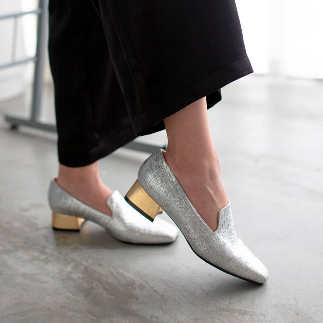 MOCASINES ANTONIA PLATEADO