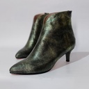 BOTINES CATALINA DORADO ESMERALDA