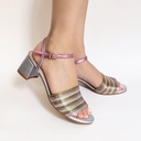 SANDALIAS IRIS MULTICOLOR METALIZADO
