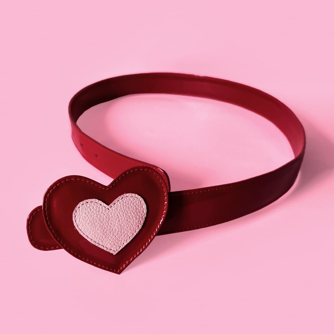 CINTURON AMORETTE ROJO