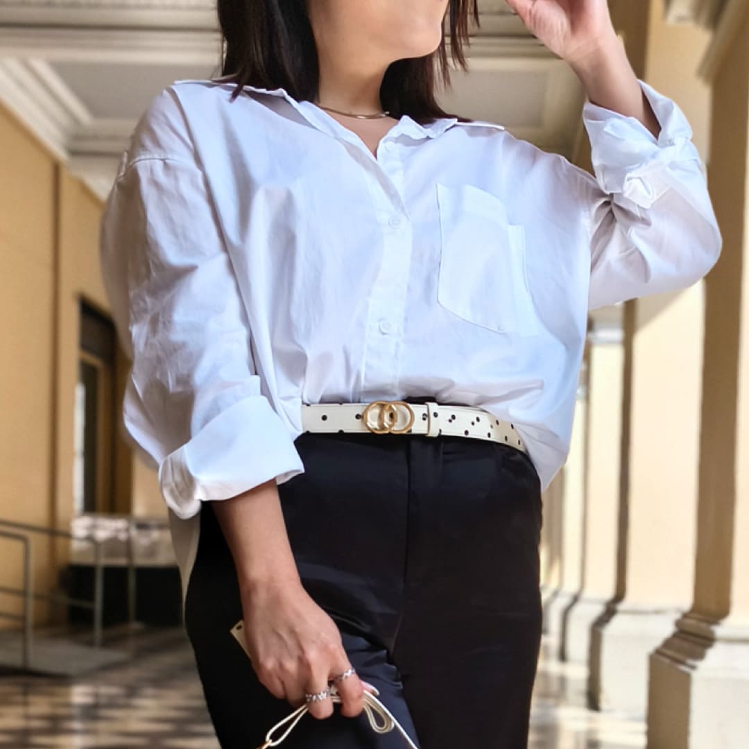 CORREA DOMENICA COLOR HUESO