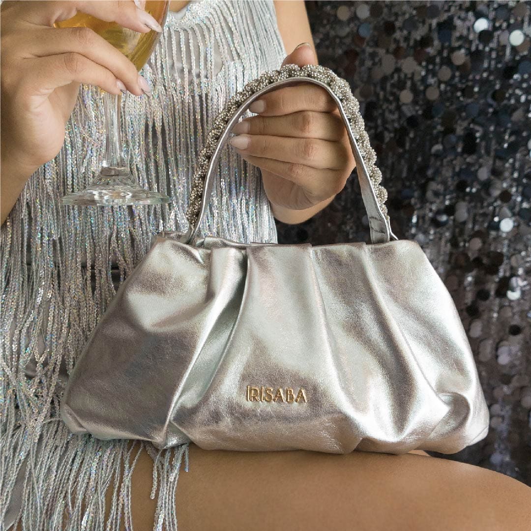 CARTERA CHIARA PLATEADA